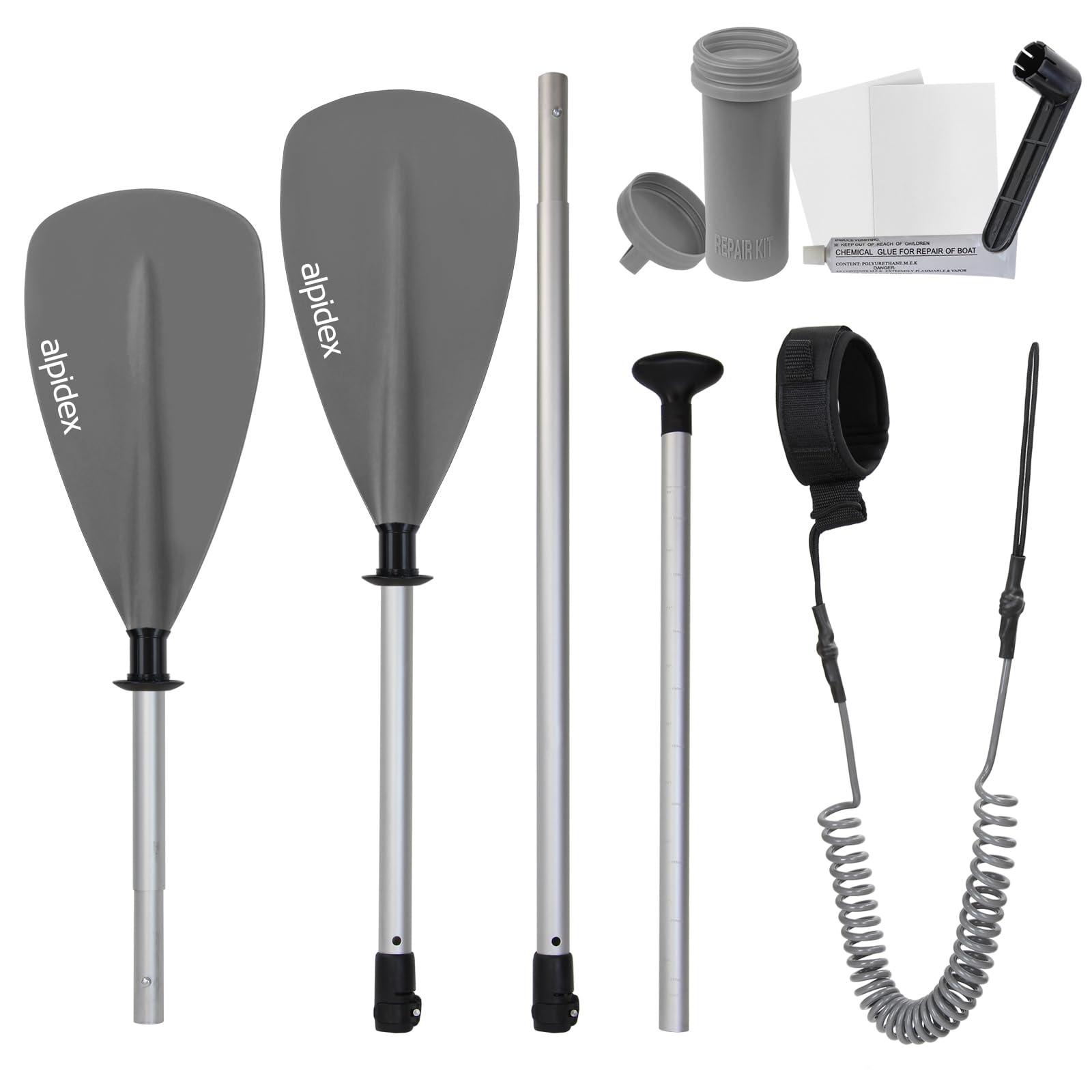 ALPIDEX Stand Up Paddle Gonfiabile 305 x 76 x 15 cm ISUP Portata Massima 150 kg Tavola SUP Leggero Stabile Set Completo