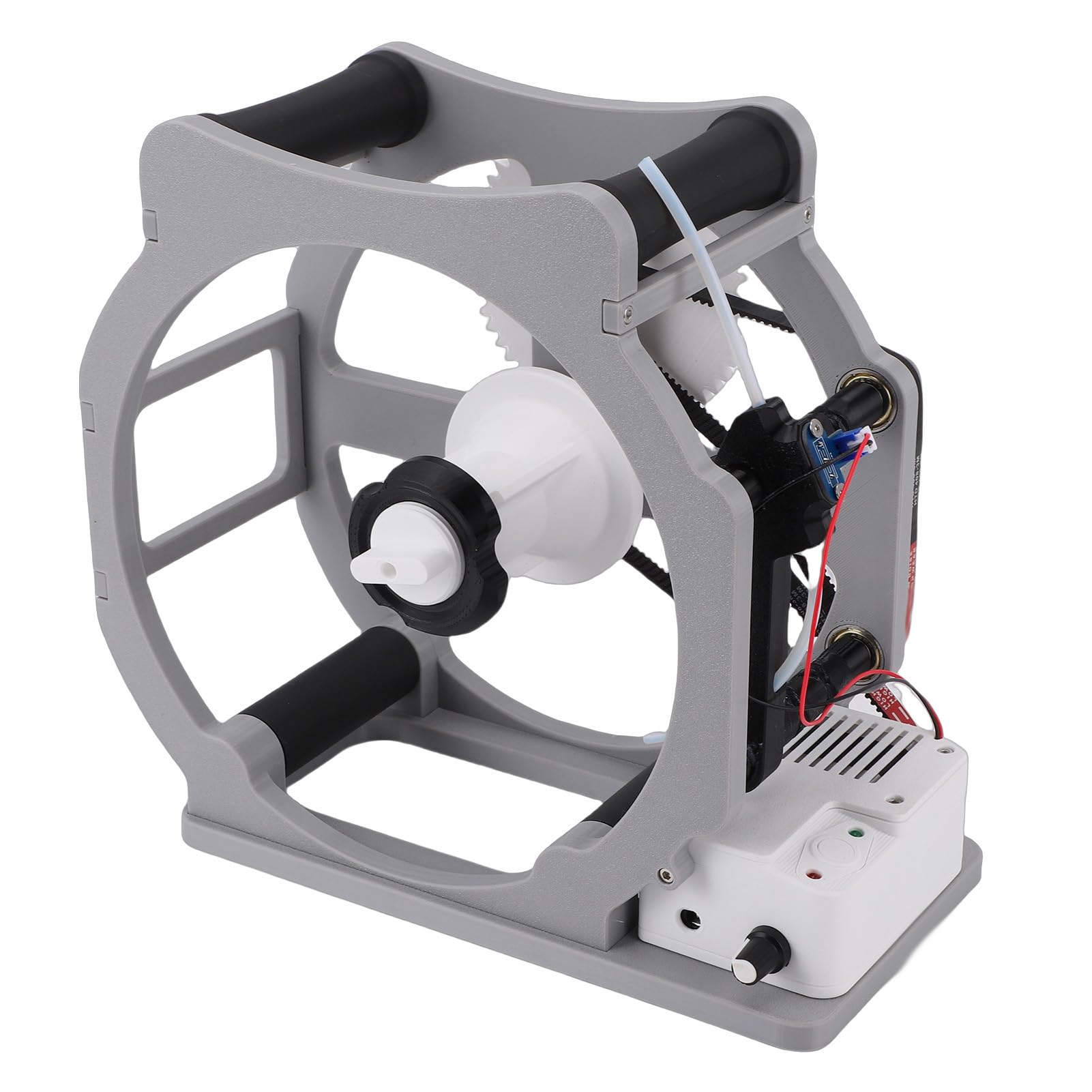 Elektryczny nawijacz szpuli, szpula filamentu 3D z automatycznym zatrzymaniem, regulowana prędkość, do PLA PETG, ABS, nylonowej nici spawalniczej, nici do szycia (wtyczka EU)