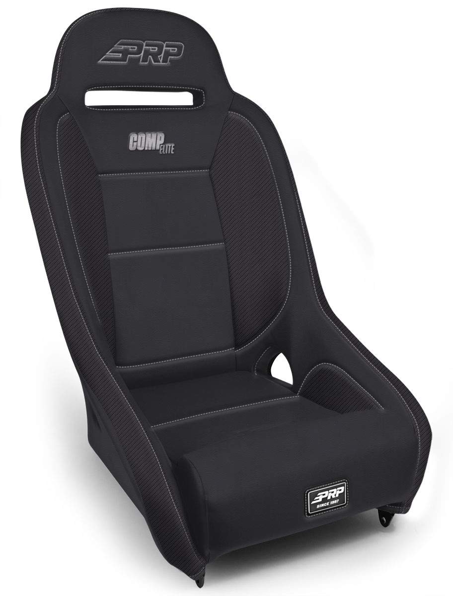 PRPSeats Comp Elite Suspension Seat; black vinyl