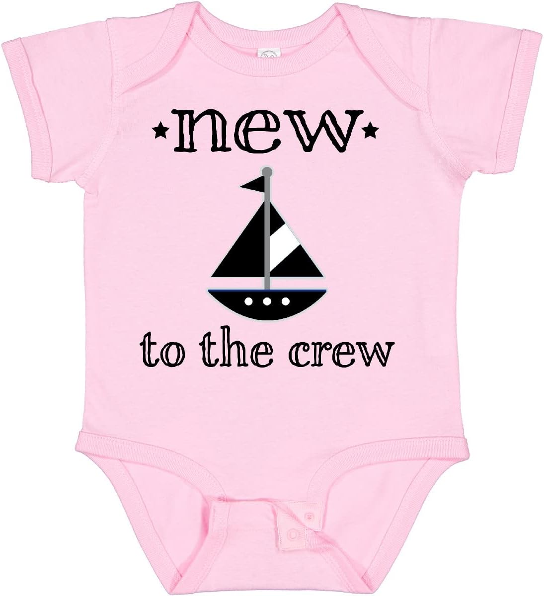 inktastic New To the Crew Newborn Baby Bodysuit