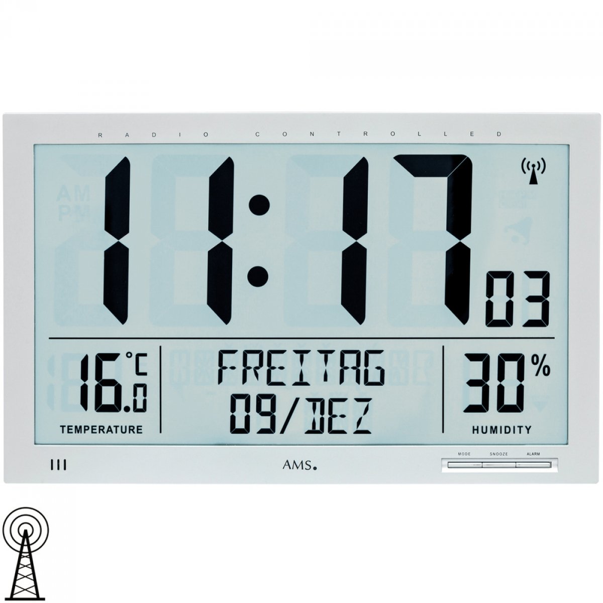 AMS Horloge Murale Design 5888
