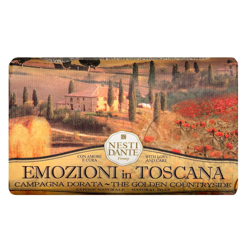 Emozioni In Toscana Katı Sabun 250 gr (Campagna Dorata)
