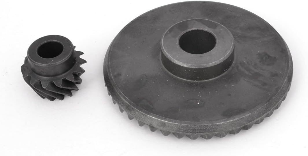 Ruilogod 80mm Spiral Bevel Gear 26.5mm Pinion Set for 180 Angle Grinder (id: e11 be9 5f2 4e3 9d2