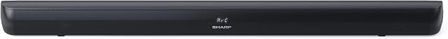 SHARP HT-SB147 2.0 Soundbar, 150W Wireless Bluetooth Soundbar for TV and Device Streaming with Aux - Black