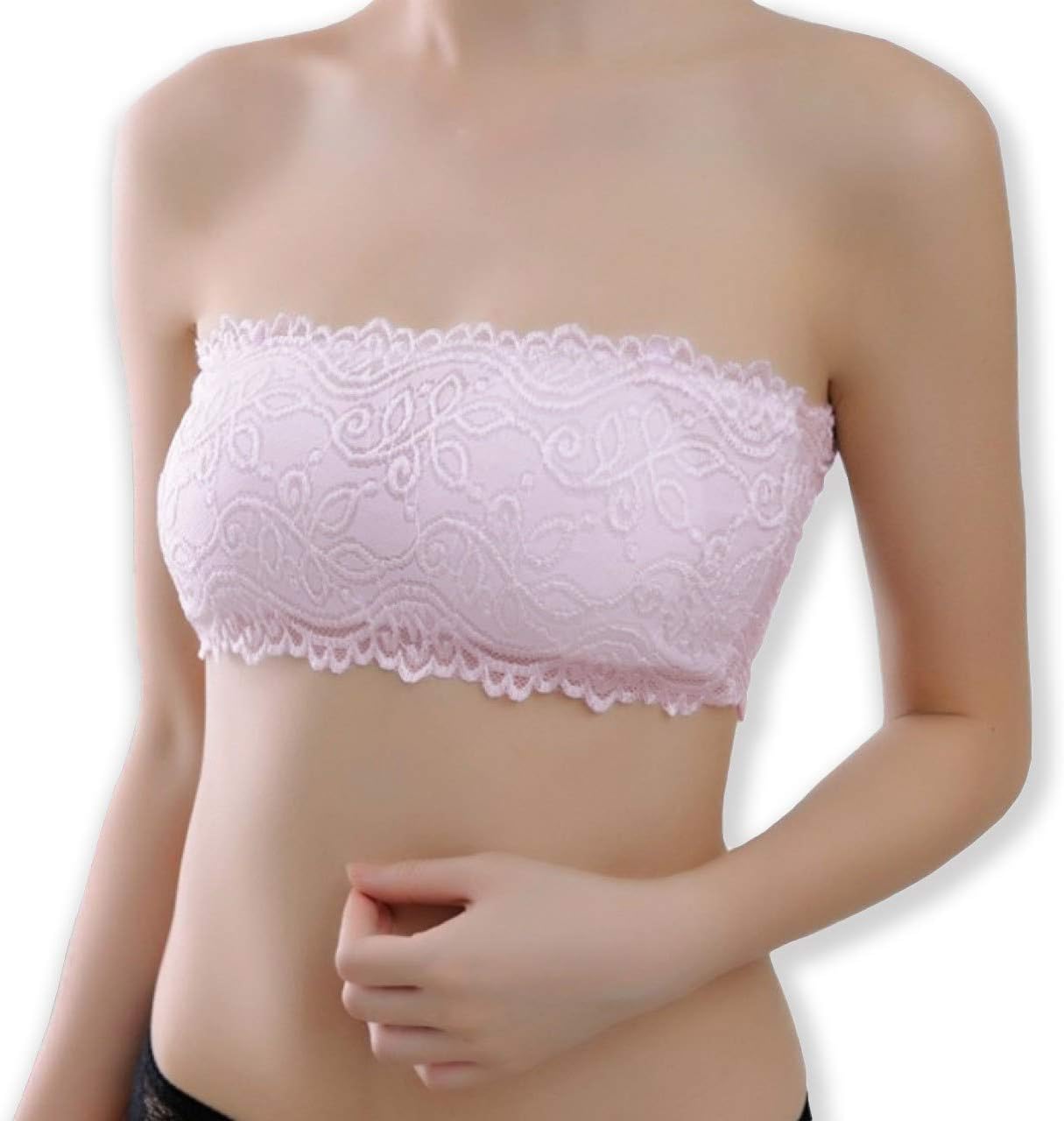 White Fang ホワイトファング ブラ チューブトップ レース ノンワイヤー 下着 激安本物 Br002 レディース カップ付 インナー