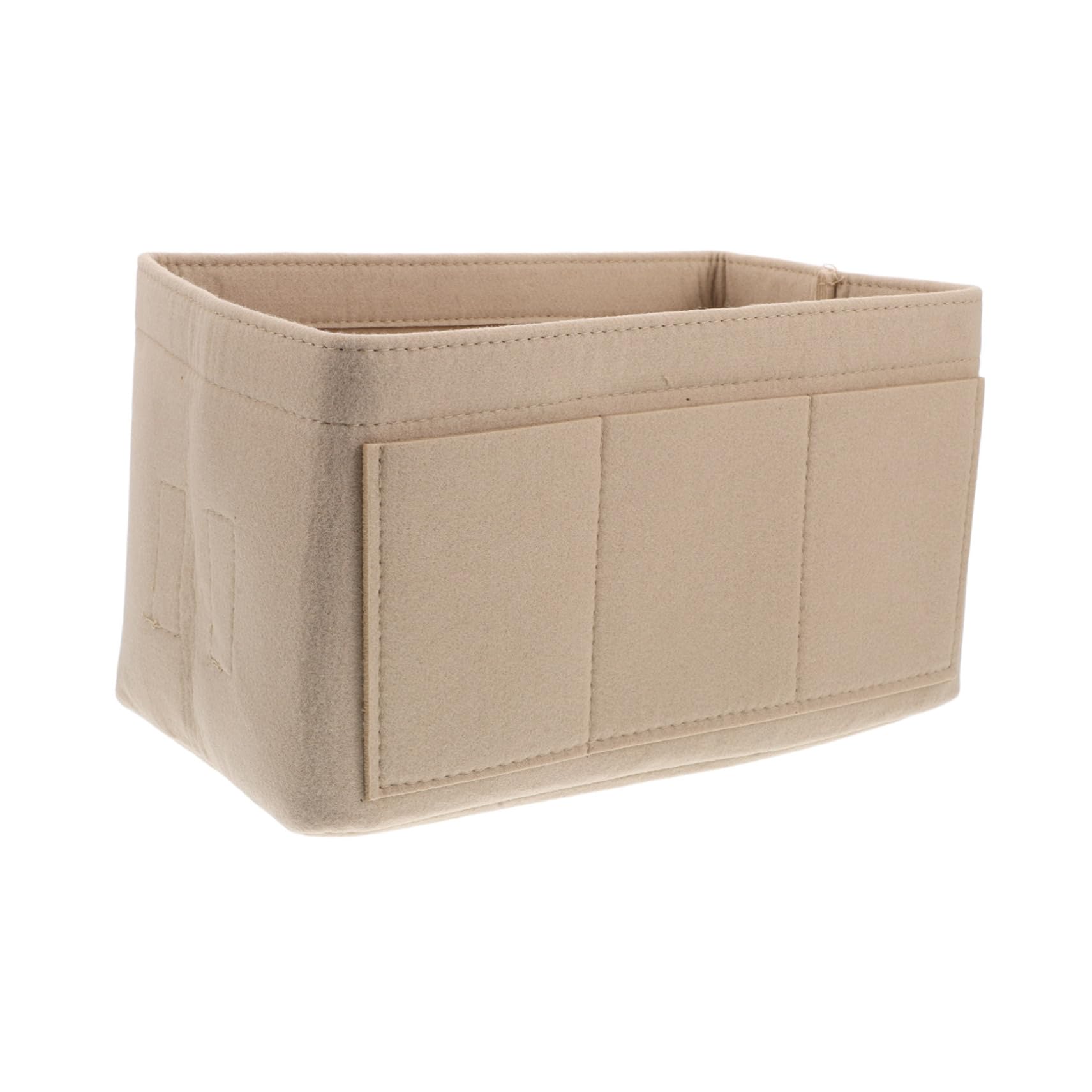 TOVINANNA Organizer Insert for Handbags Felt Bag Bottom Insert Tote Bag Organizer Purse Shaper Large Capacity