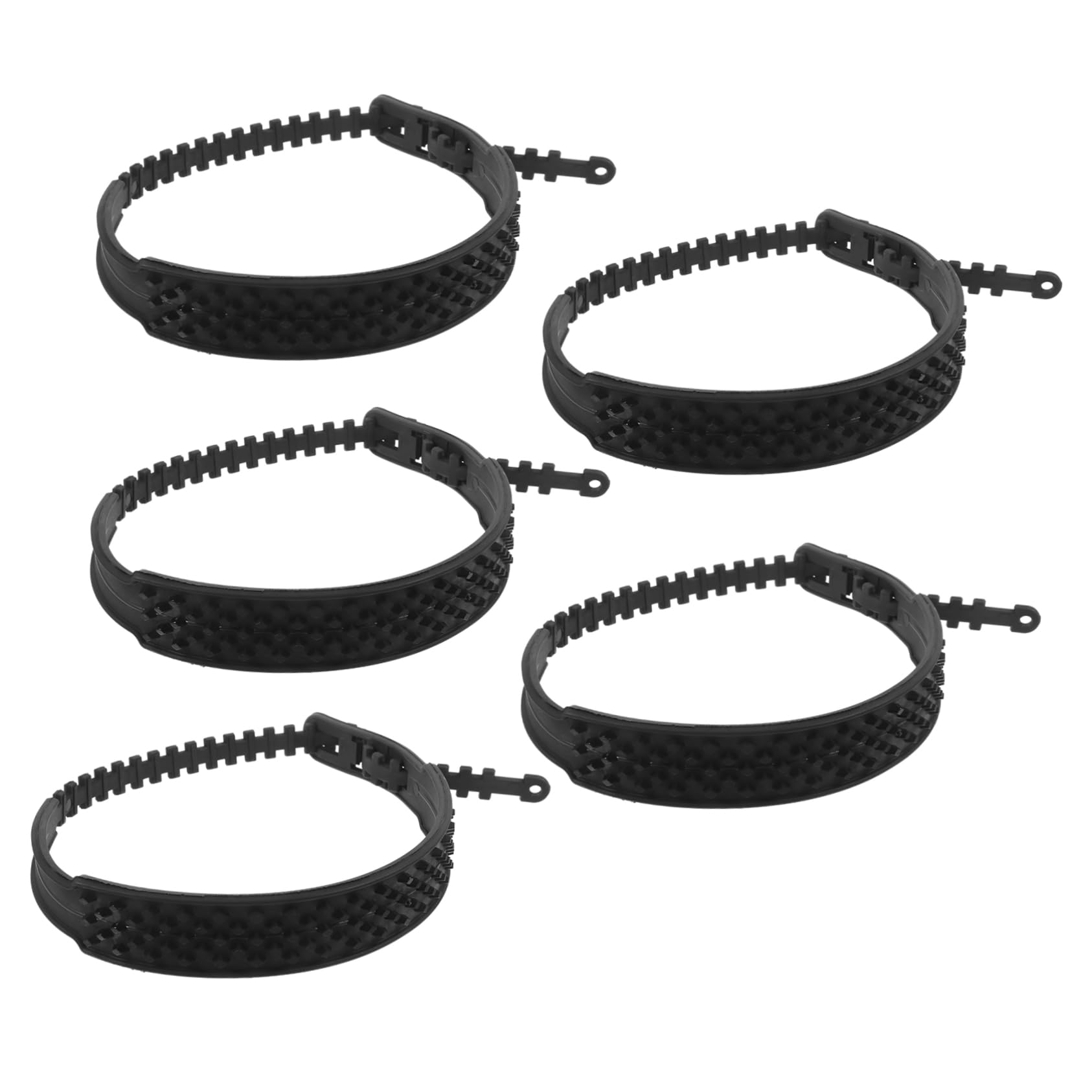 SOESFOUFU Car Anti-skid Chains Snow Tires Anti-skid 5 Pack Heavy Duty for Cars Quick Fit Snow Chain Kit