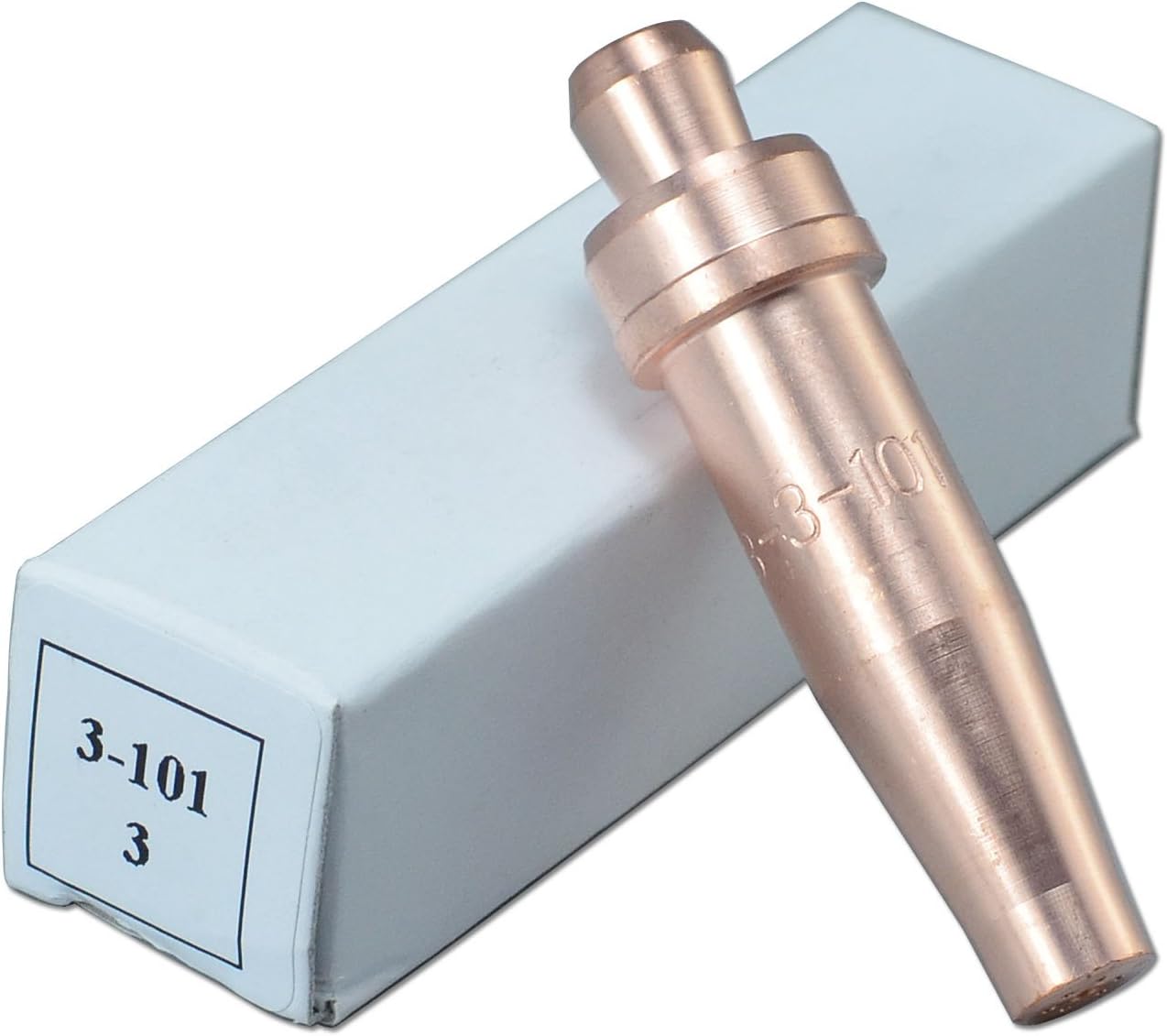 RIVERWELD 2pcs 3-101 Size 3 Acetylene Cutting Tip Fit Victor Oxyfuel Torch
