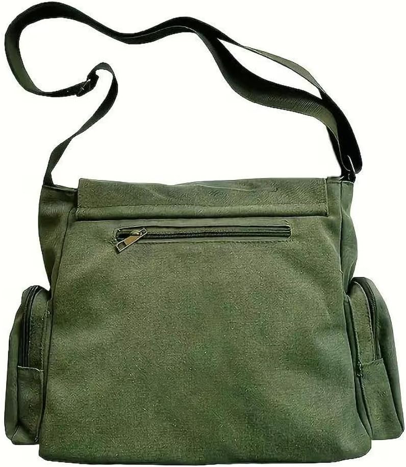 Personalized Pattern Messenger Bag Cute Canvas Crossbody Bags Women/Men Shoulder Handbags Hobo Purses with Pockets - Image 2