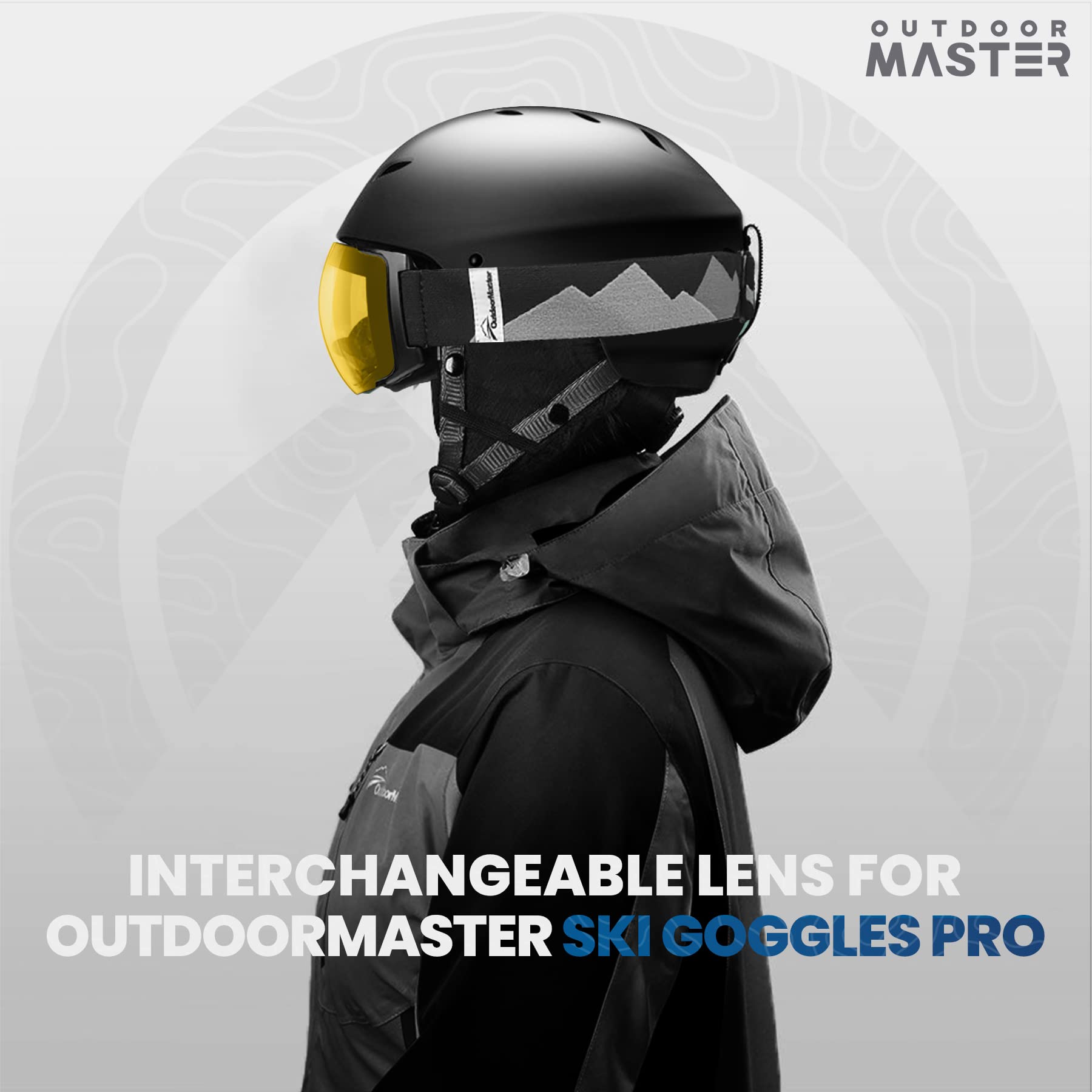 Amazon | (アウトドアマスター) OutdoorMaster スキーゴーグル PRO用