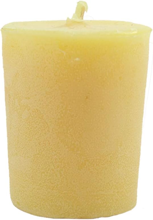 Candlestock Beeswax Tealight Candle 12 Pack and Beeswax Votive Candle 5 Pack, Candlestock Hand Poured Dripless Candles