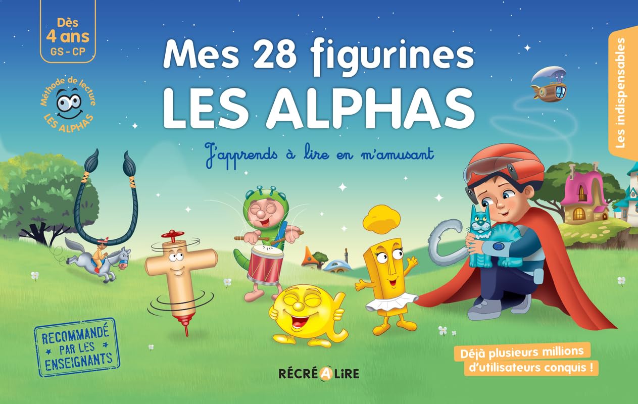 Mes 28 figurines LES ALPHAS