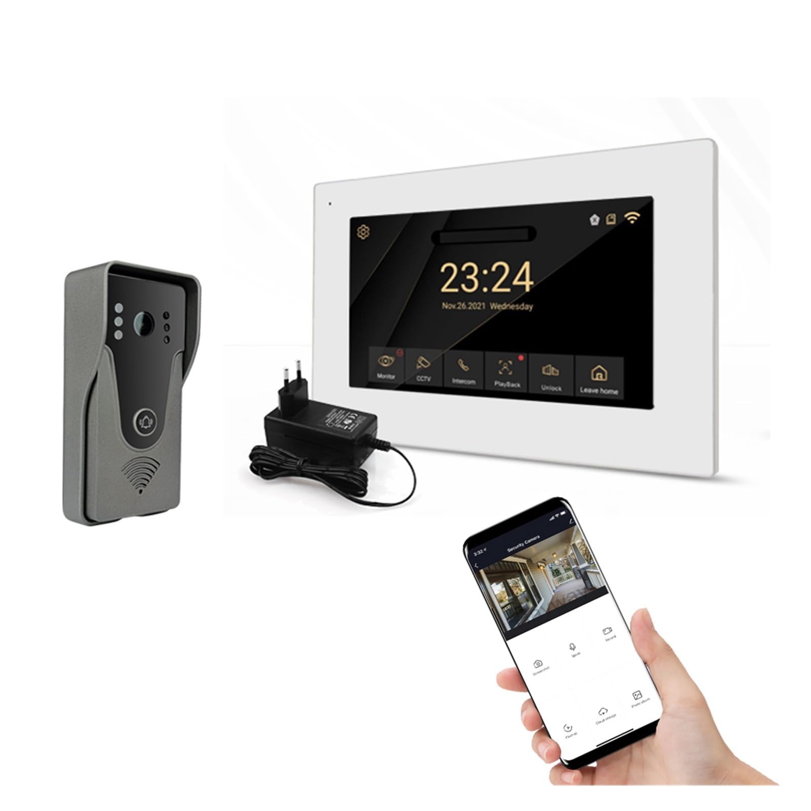 Système d'interphone vidéo intelligent pour sécuriser l'accès de l'hôte
