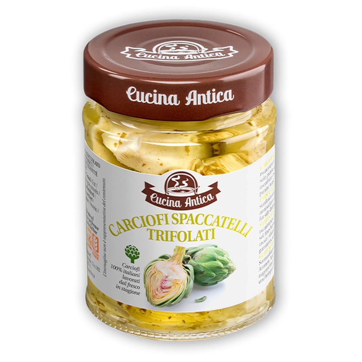 Cucina Antica - Artischocken Spaccatelli Trifolati - 3 Gläser à 230 g