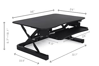 Amazon.com : ApexDesk ZT Series Height Adjustable Sit to