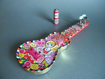 Amazon.co.jp: 当時物 少女まんが 昭和40年代 ブリキ玩具 ギター