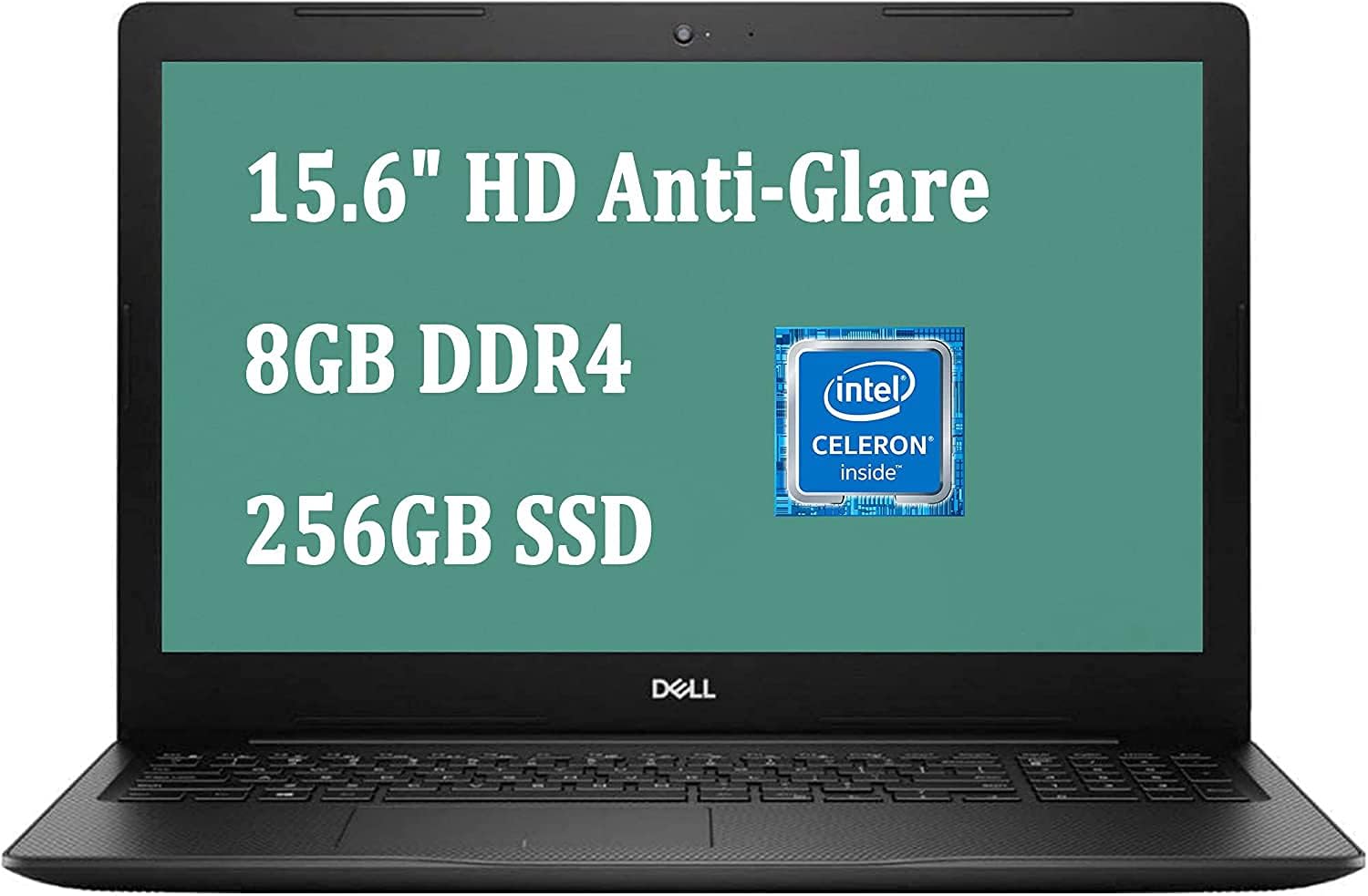 Dell Inspiron 15 3000 Laptop I Intel Core Celeron 4205U I 15.6" HD Anti-Glare Display I 8GB DDR4 256GB SSD I HDMI Webcam Intel UHD Graphics Win 10 Dell Inspiron 15 3000 Laptop I Intel Core Celeron 4205U I 15.6" HD Anti-Glare Display I 8GB DDR4 256GB SSD I HDMI Webcam Intel UHD Graphics Win 10