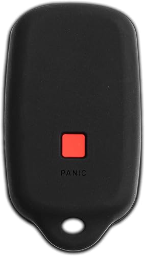 Miniatura 2 de KeyGuardz - Carcasa de goma suave para llave de automóvil sin llave para Toyota Scion Celica Corolla Echo Highlander Yaris