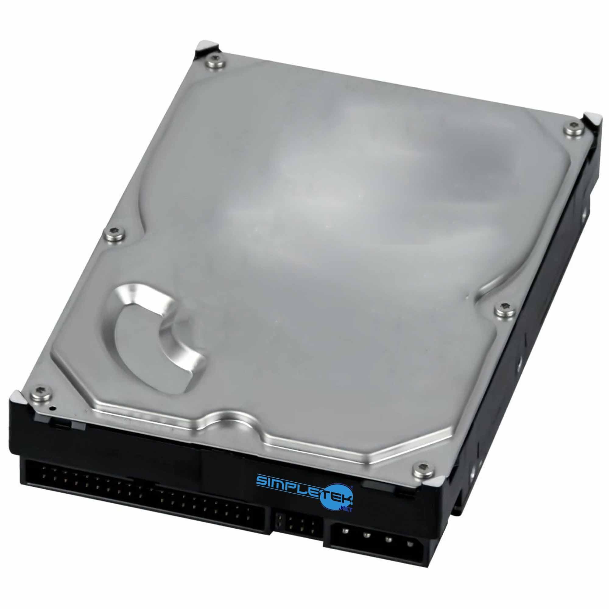 SIMPLETEK - HDD interno 40GB 3.5 IDE PATA ATA/100-2MB (Ricondizionato) | Ultra ATA/100 ATA-6, cache 2MB, lettura 45-60MB/s, scrittura 35-50MB/s, latenza 4.16ms, 800Mb/s