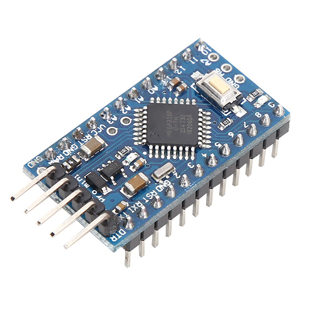 Módulo de Protección de relé PLC Mini Pro de 12 V CC de 8 Canales con 8 Entradas Optoaisladas y Tubo Digital de 4 Bits para Placa de Interruptor de Temporizador de (Placa+pro mini+cable de
