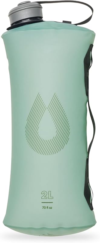 Seeker Collapsible Camping Water Storage (2L, Sutro Green) | BPA & PVC Free, Leakproof, Ultra-Light, Filter Compatible, Ultra-Durable, for Camping, Backpacking, Emergency Preparedness