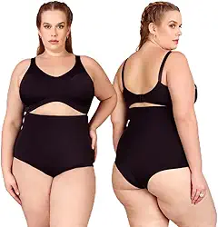 Kit 2 Cinta Alta Modeladora Plus Size Compressão Tamanhos 54,56 E 58