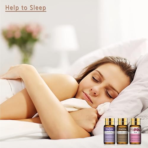 Miniatura 5 de PHATOIL Juego de regalo de aceites esenciales de 15 x 0.2fl oz, aceite esencial puro de aromaterapia para el cuidado de la piel, cuidado del