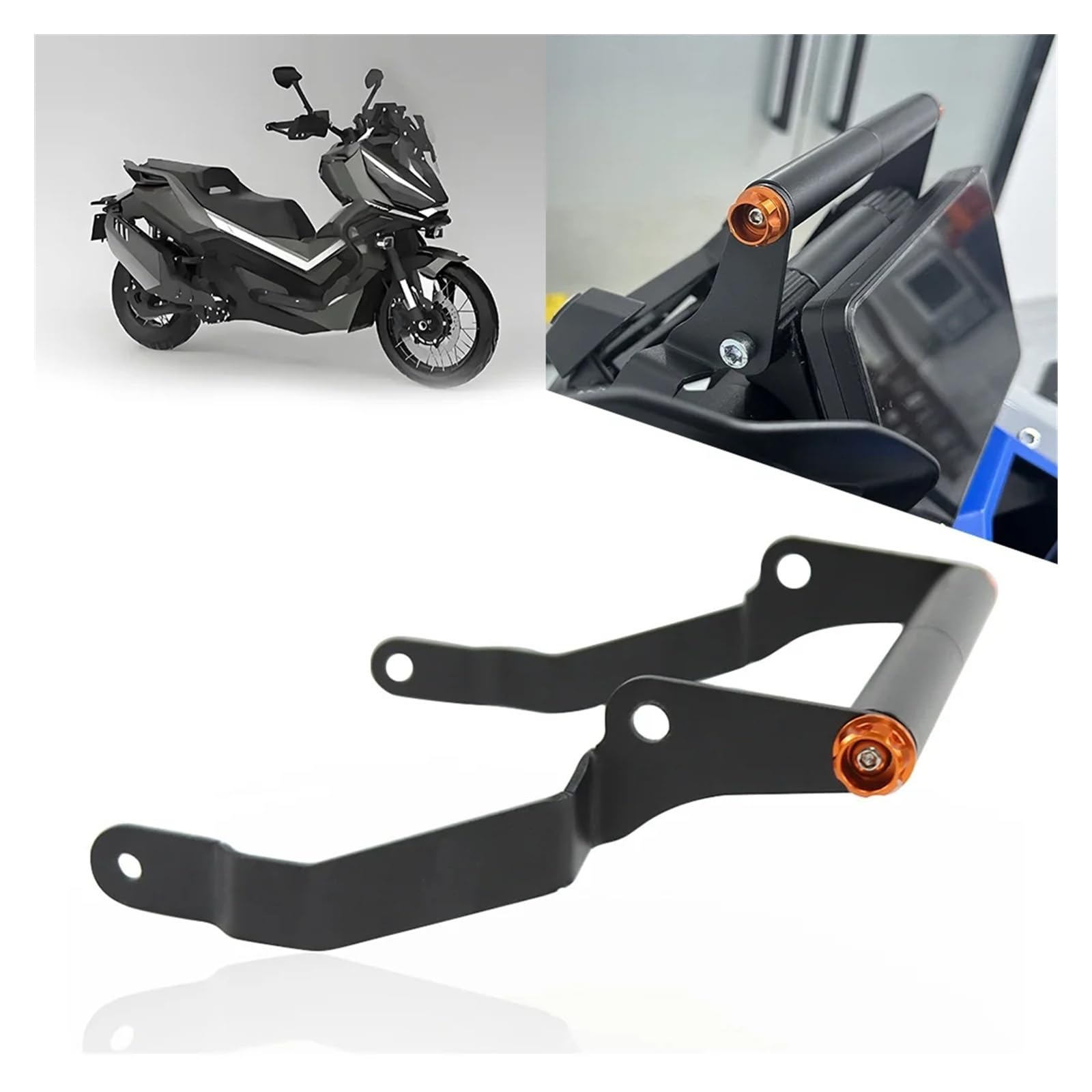 Supporto Navigatore Moto Per Zontes Per 368G Per G368 Per 368 G Piastra Staffa Navigazione Moto Supporto Telefono GPS Mobile