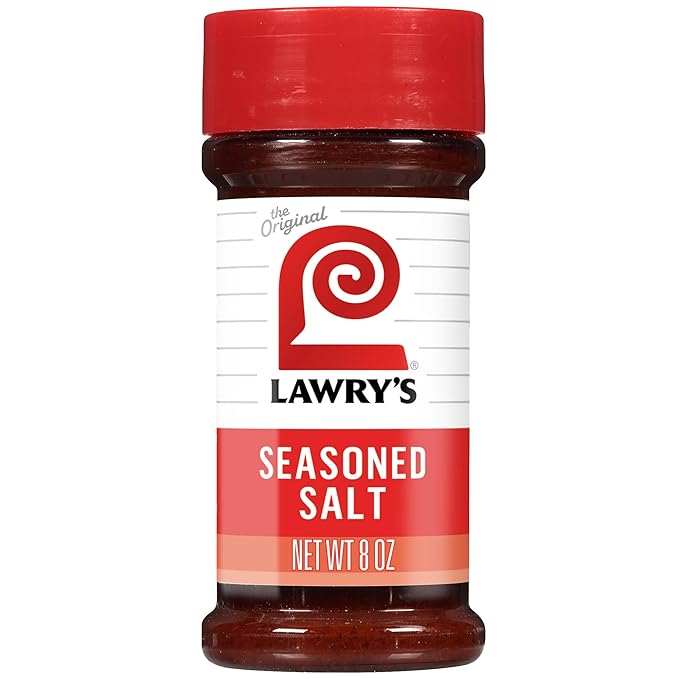Lawry’s Seasoned Salt, No MSG Added, Kosher Certified, Staple, Versatile, All-Purpose Seasoning to Shake on Beef, Pork, or Poultry, 8 oz