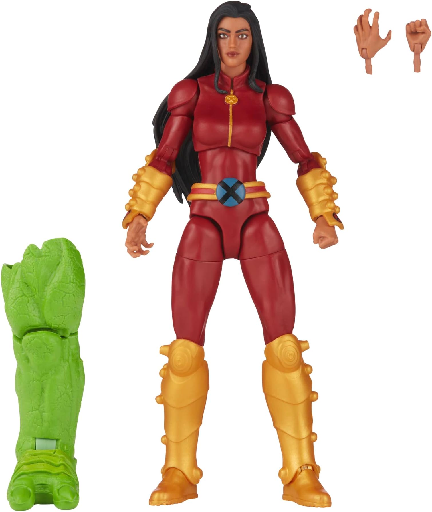 Marvel Hasbro Legends Series: Monet St. Croix Generation X comics, X-Men Legends Action Figure, 6”