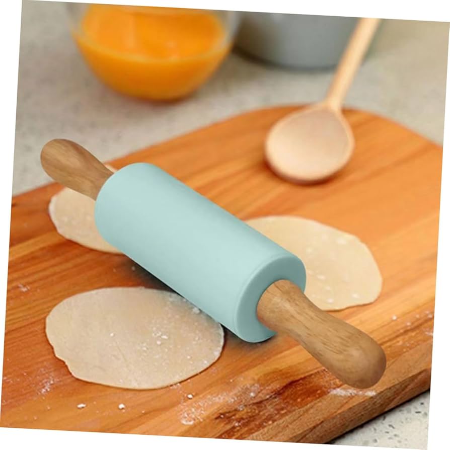 磨かれた大理石の麺棒と木製のハンドル生地ペストリーローラークッキーケーキ fujita-store_rinn241030-ddjd42