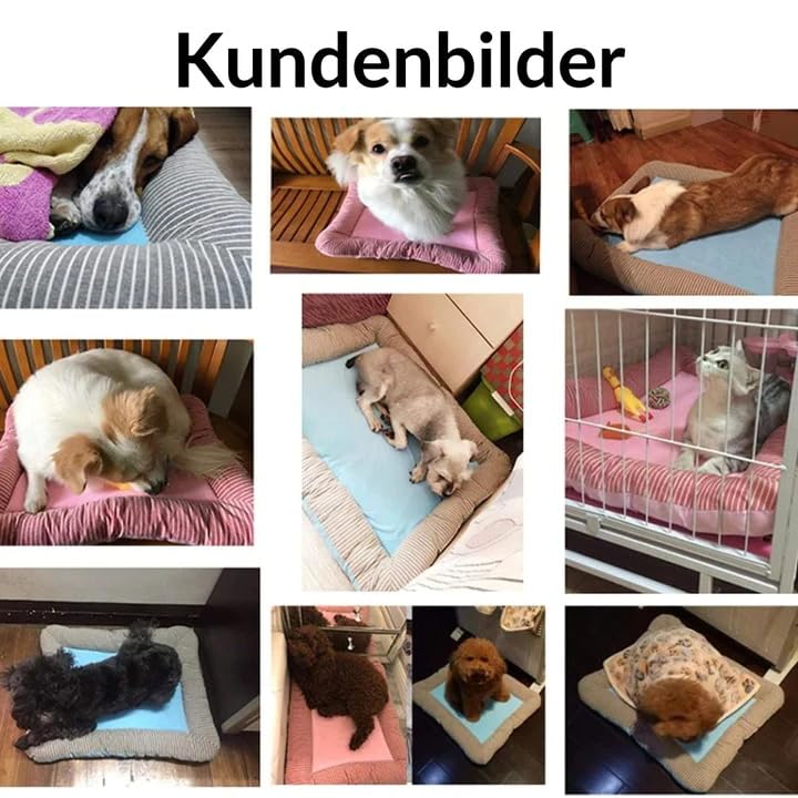 Emmalove - *Premium* Kühlmatte Für Den Sommer (M(55x45cm),Pink)