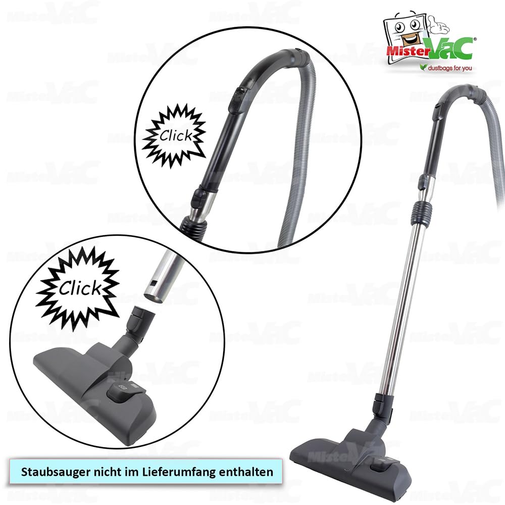 MisterVac Tubo telescópico compatible con Miele Blizzard CX1 Excellence