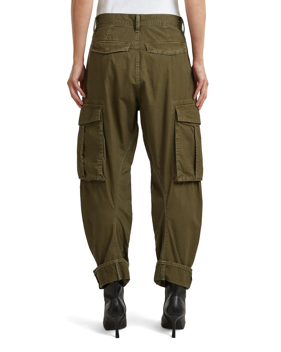 G-Star Damen Pants Cargo 3D Boyfriend Hose