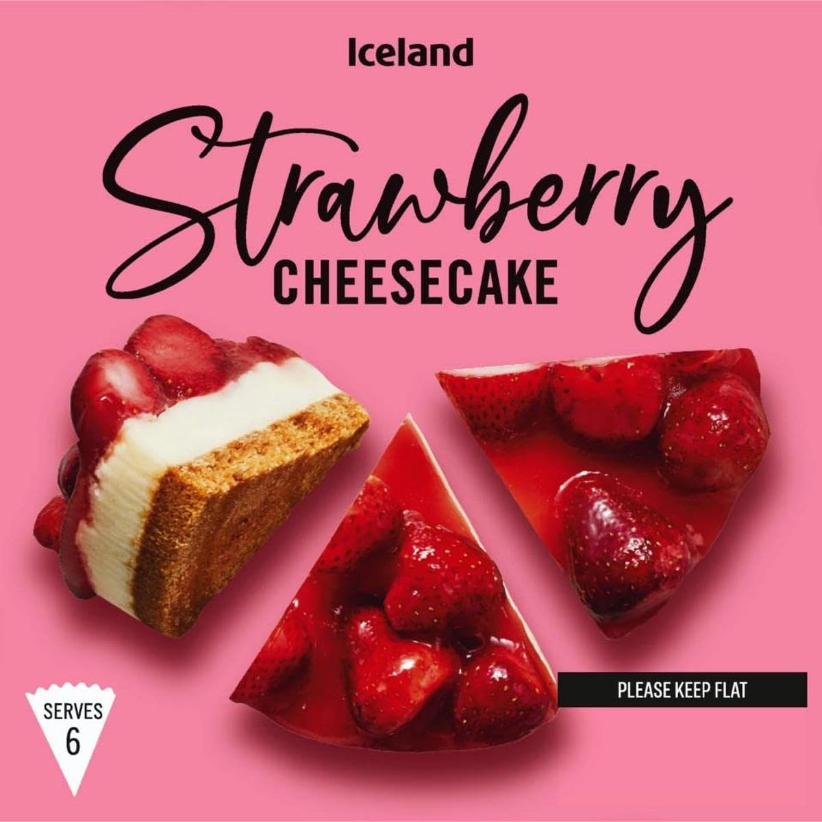 Iceland Strawberry Cheesecake 540g (Frozen)