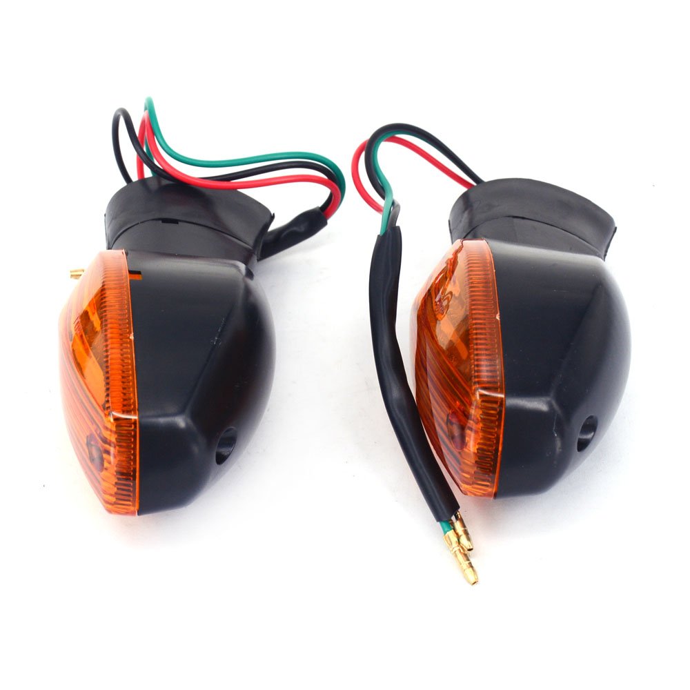 JFG RACING Indicatori Direzione Moto,Luci Indicatori Direzione Lampada Frecce Moto per moto Lampadine per CBR600RR 2003-2006 CBR1000RR 2004-2007 Lampada Lampeggiante Doppia Sportiva