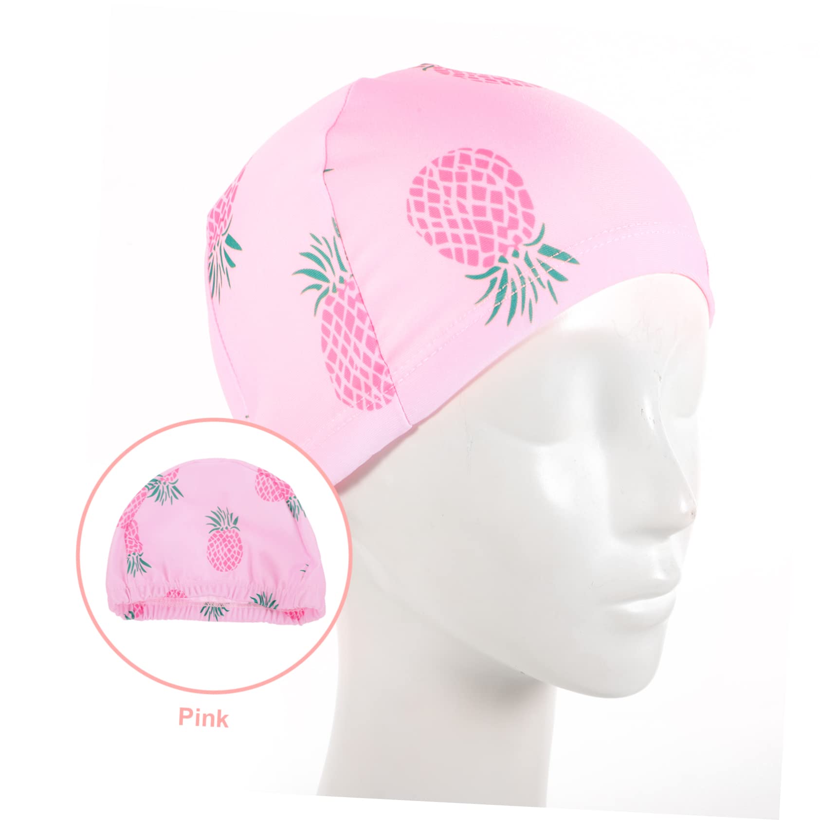 Toyvian Gorro De Natación Gorra De Baño Gorro De Baño para Pequeño Sombrero De Sombrero De Piscina para Bebé Sombrero De Piscina para Tela Rosa