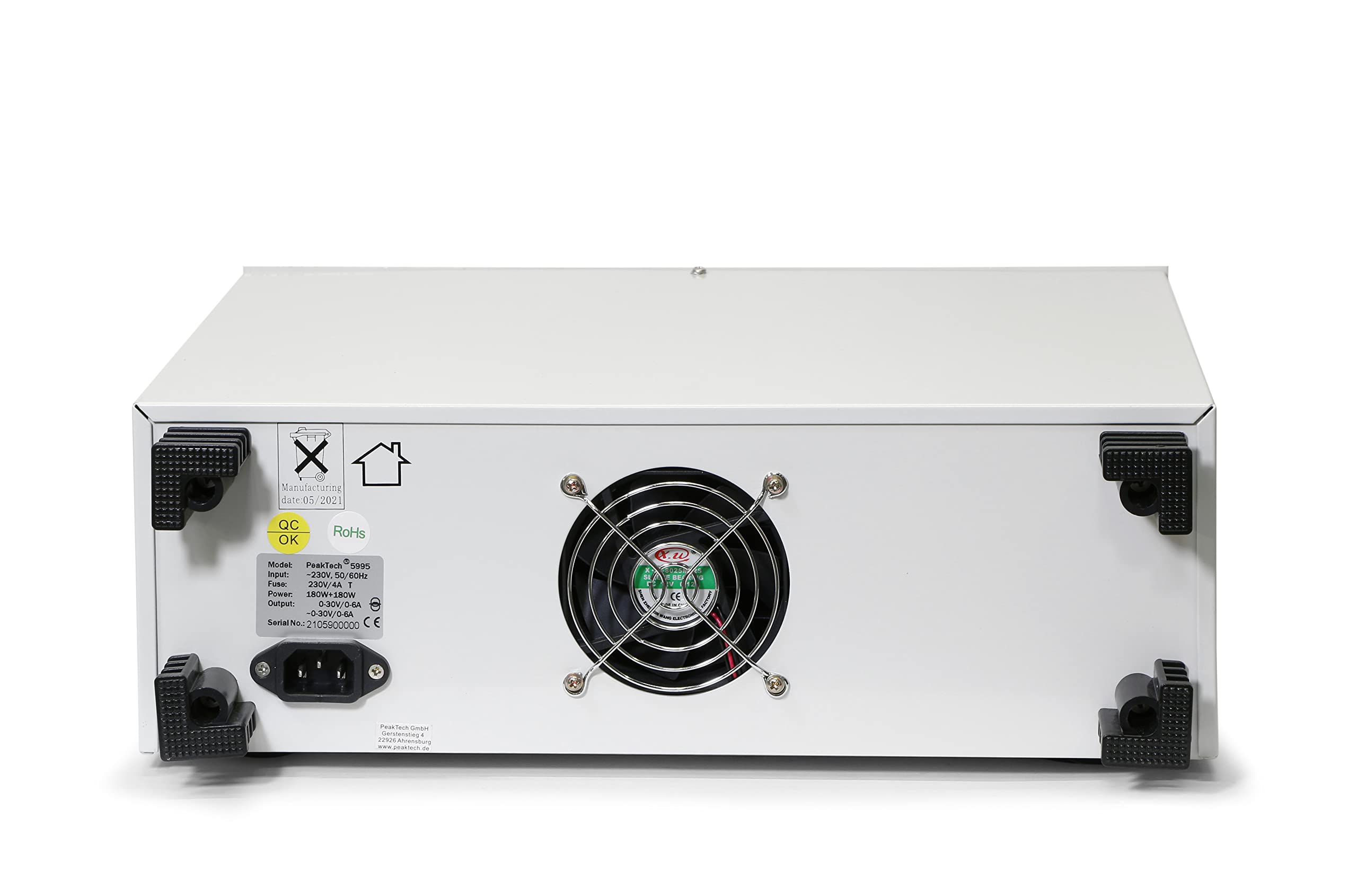 Zasilacz sieciowy AC/DC 0-30 V/0-6 A