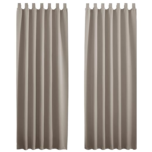 PONY DANCE Thermal Insulated Blackout Curtains