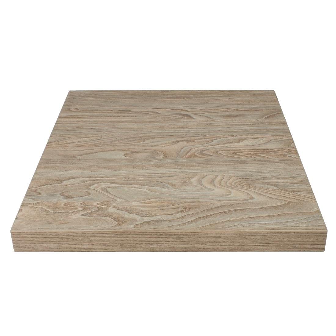 Bolero gr323 Tischplatte – Vintage Wood, quadratisch, 600 × 600 mm, 48 mm dicke