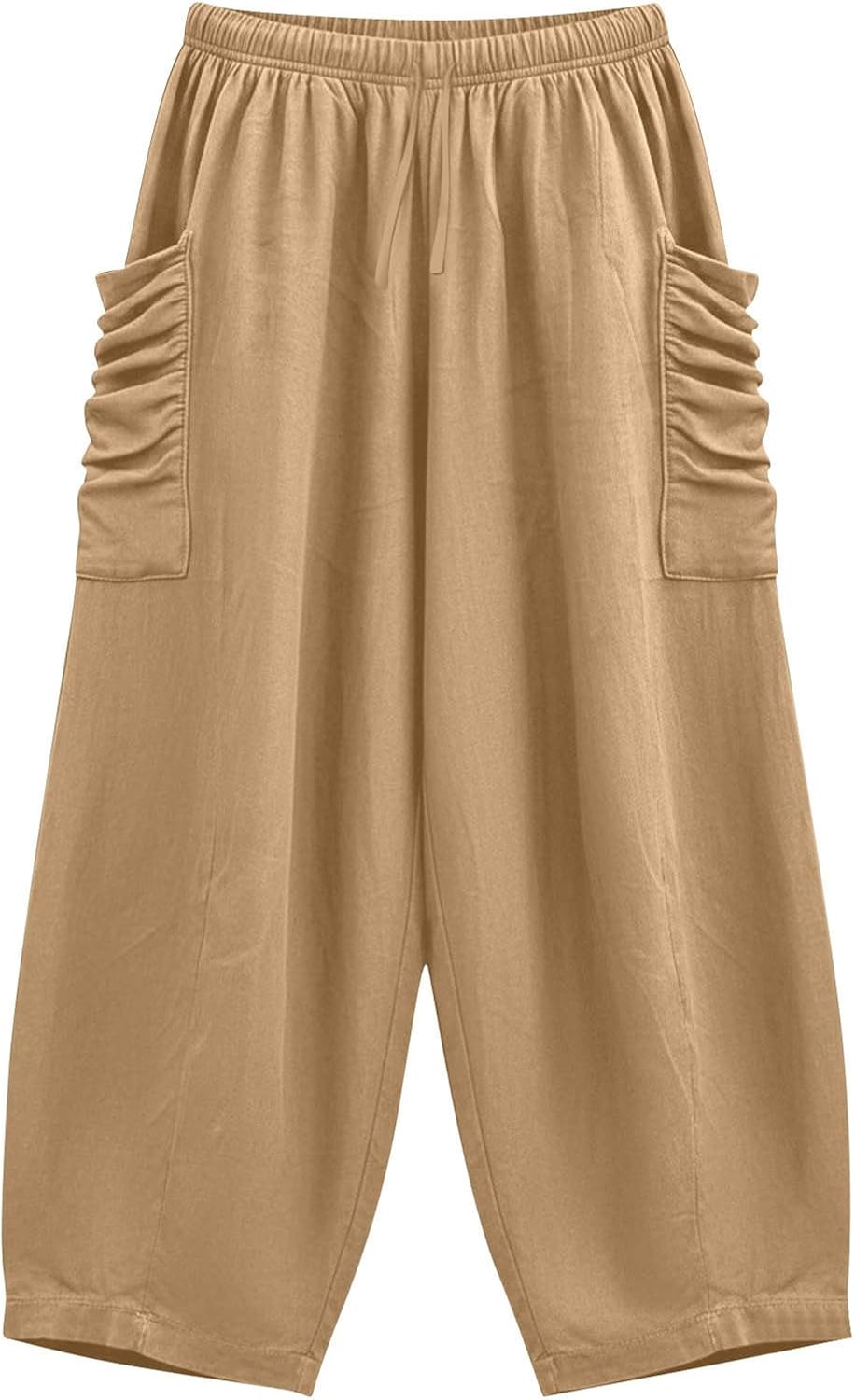 Women's Flowy Wide Leg Summer Pants Casual Beach Pants High Waisted Oversized Palazzo Trousers with Pockets