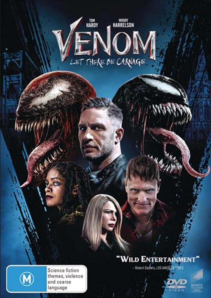 Venom: Let There Be Carnage | Tom Hardy | NON-USA Format | Region 2 & 4 Import, Australia