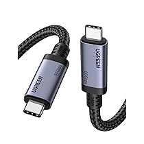 UGREEN Cavo USB C Video 16K@60Hz, USB4 Gen4 80Gbps, Ricarica Rapida 240W PD 3.1, Compatibile con Macbook Air, HP, ASUS, iPhone 17 Pro Max Air, 16, 15 Pro Max, Galaxy S25, S24 Ultra, Monitor. 1M