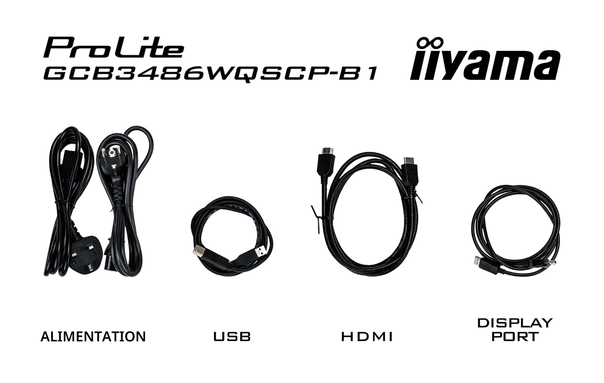 iiyama G-Master Gold Phoenix, VA courbé 1500R, 3440x1440@240Hz, 0.4ms, Adaptive Sync, 500cd, HP, DP/HDMI 2.1 VRR 2K120FPS, USB HUB, USB-C Dock (95W), Pied en réglable, KVM, PC & Console Next gen