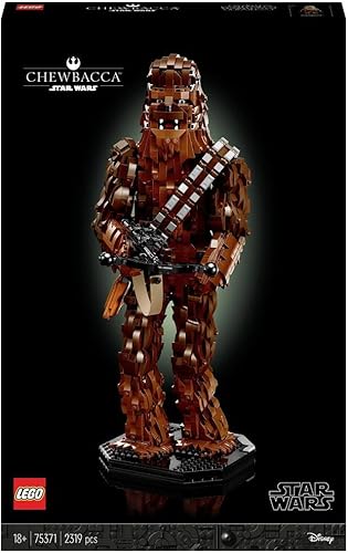 LEGO 75371 Star Wars Chewbacca, figura grande + Infotafel y minifigur