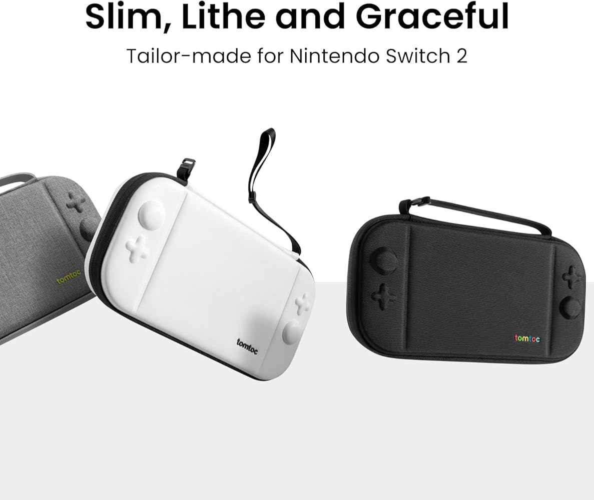 Amazon.com: tomtoc Slim Carrying Case for Nintendo Switch 2 Model