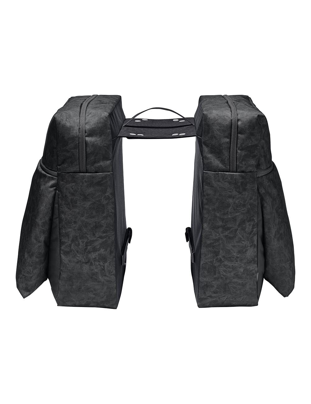 VAUDE TwinZipper – Doppia borsa posteriore per bicicletta da 48 litri – inclusa copertura antipioggia