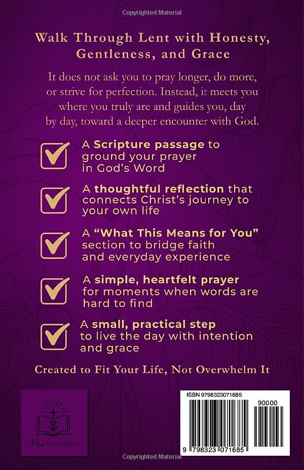 Catholic Lent Devotional for Women: Daily Scripture, Reflections, and Prayers to Deepen Faith and Prepare Your Heart for Easter - Image 2