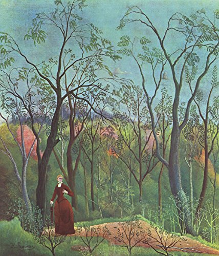 Impression Henri Rousseau Trees extra large sur papier mat d'archive d'art premium - 2