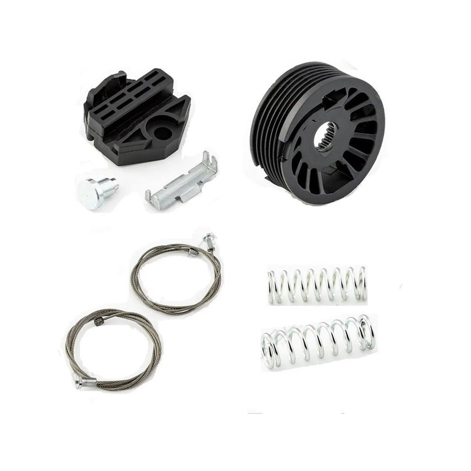 Lhdktee for Benz W210 S210 Window Regulator Repair KIT Rear-Right 1995-2003 2107301646 Car Window Handle